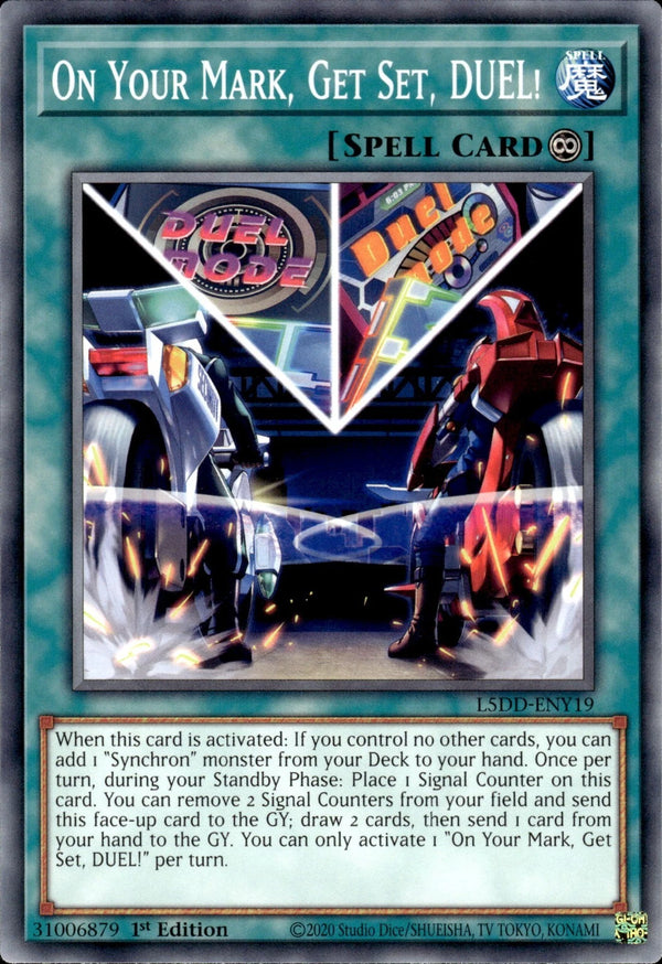 Yugioh - On Your Mark, Get Set, DUEL! *Common* L5DD-ENY19 (NM)
