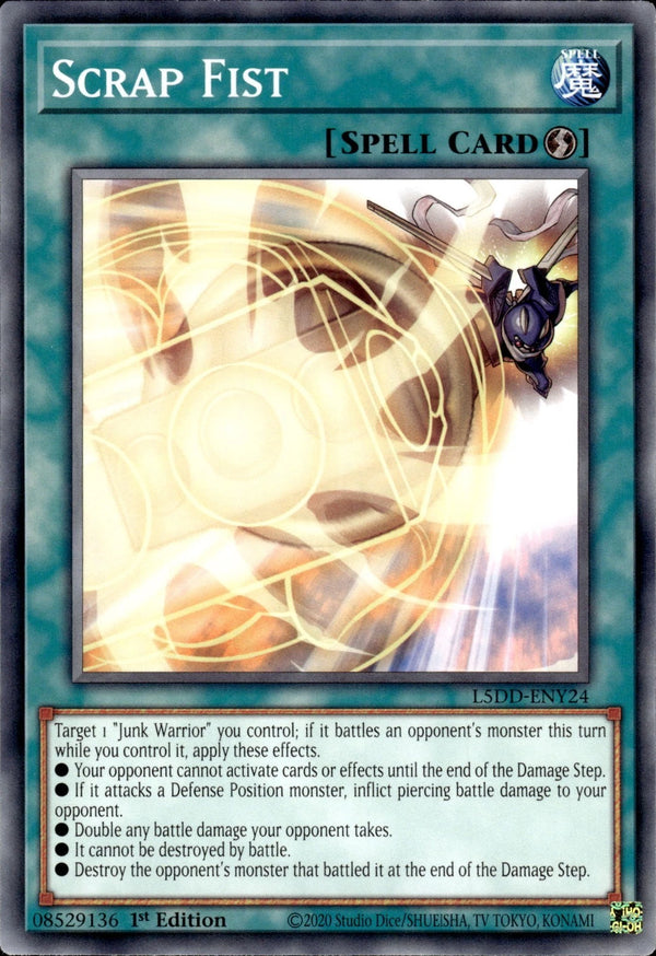 Yugioh - Scrap Fist *Common* L5DD-ENY24 (NM)