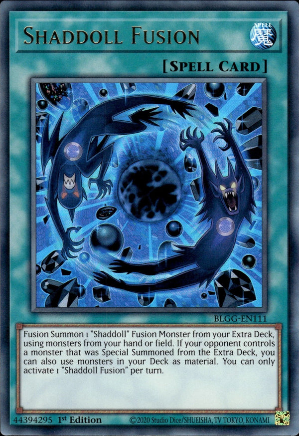 Yugioh - Shaddoll Fusion *Ultra Rare* BLGG-EN111 (NM)