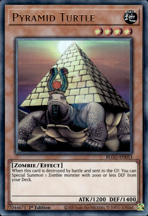 Yugioh - Pyramid Turtle *Ultra Rare* BLGG-EN053 (NM)