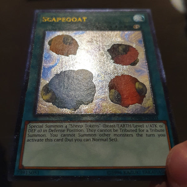 Yugioh - Scapegoat *Ultimate Rare* OP08-EN003 (NM)