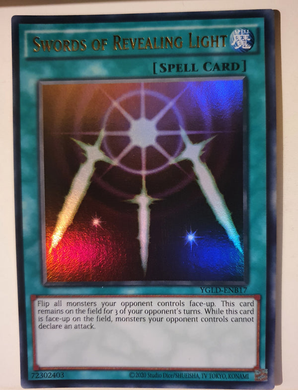 Yugioh - Swords of Revealing Light *Ultra Rare* YGLD-ENB17 (NM)