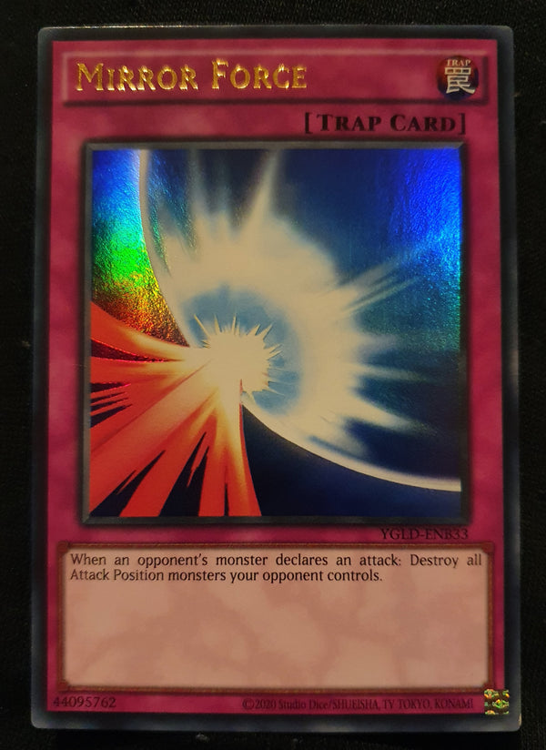 Yugioh - Mirror Force *Ultra Rare* YGLD-ENB33 (NM)