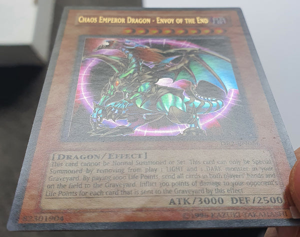 Yugioh - Chaos Emperor Dragon - Envoy of the End *UR* DR2-EN056 (LP)