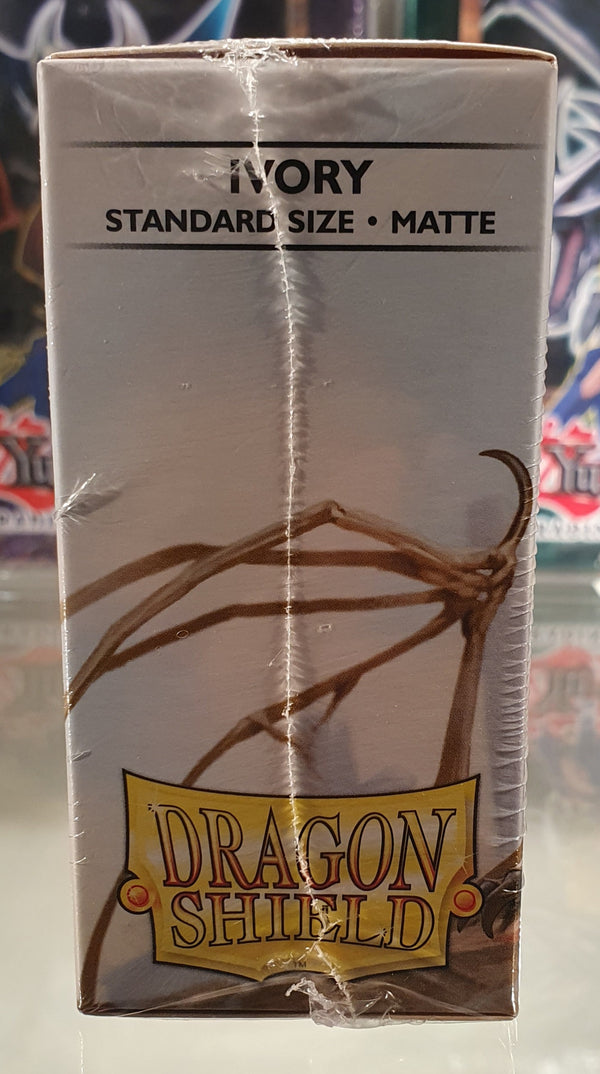 Dragon Shield Sleeves - Ivory Matte Sleeves Box 100ct