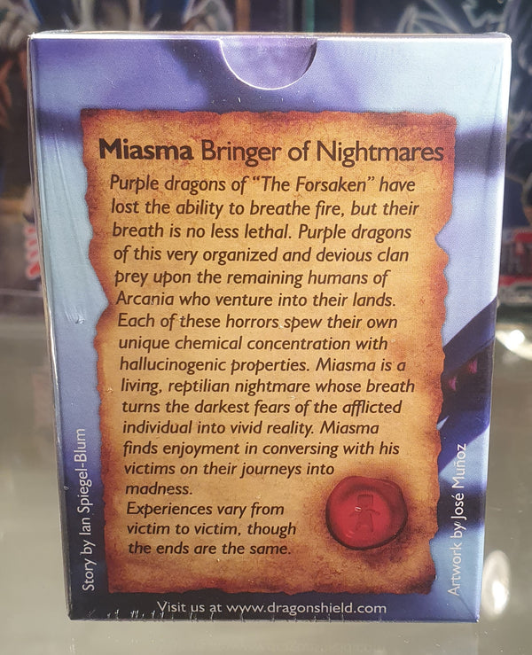 Dragon Shield Sleeves - Purple Matte Sleeves Box 100ct