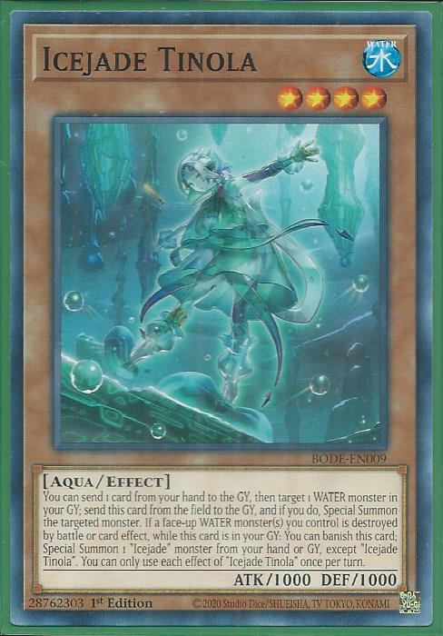 Yugioh - Icejade Tinola *Common* BODE-EN009 (NM/M)