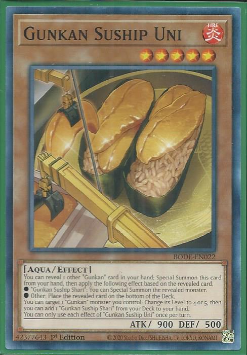 Yugioh - Gunkan Suship Uni *Common* BODE-EN022 (NM/M)