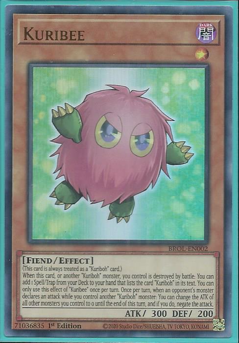 Yugioh - Kuribee *Ultra Rare* BROL-EN002 (NM)