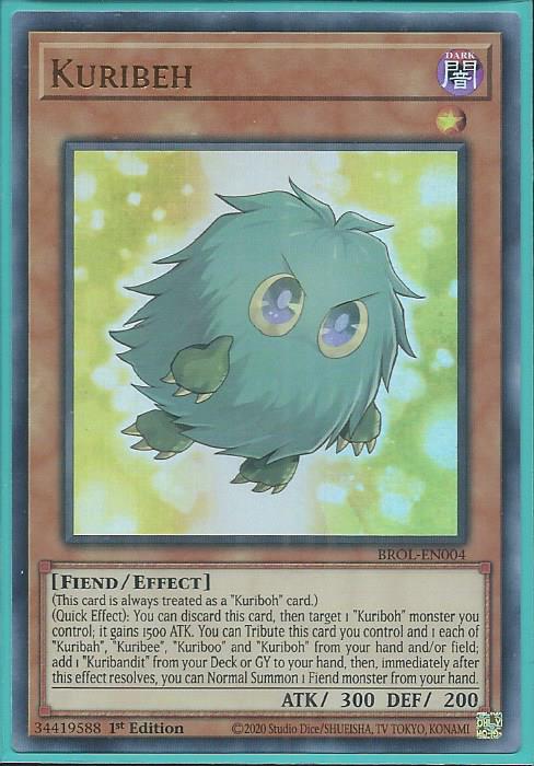 Yugioh - Kuribeh *Ultra Rare* BROL-EN004 (NM)