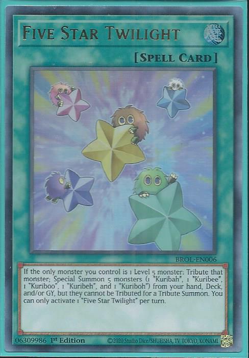 Yugioh - Five Star Twilight *Ultra Rare* BROL-EN006 (NM)