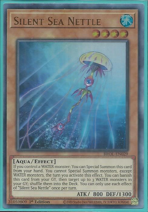 Yugioh - Silent Sea Nettle *Ultra Rare* BROL-EN029 (NM/M)