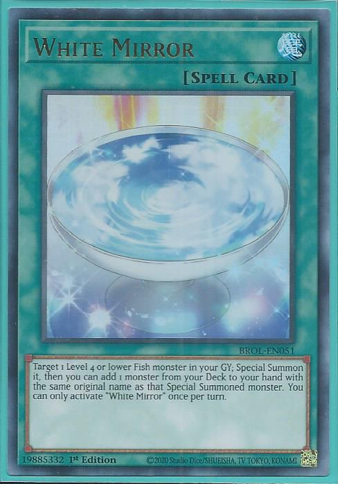 Yugioh - White Mirror *Ultra Rare* BROL-EN051 (NM)