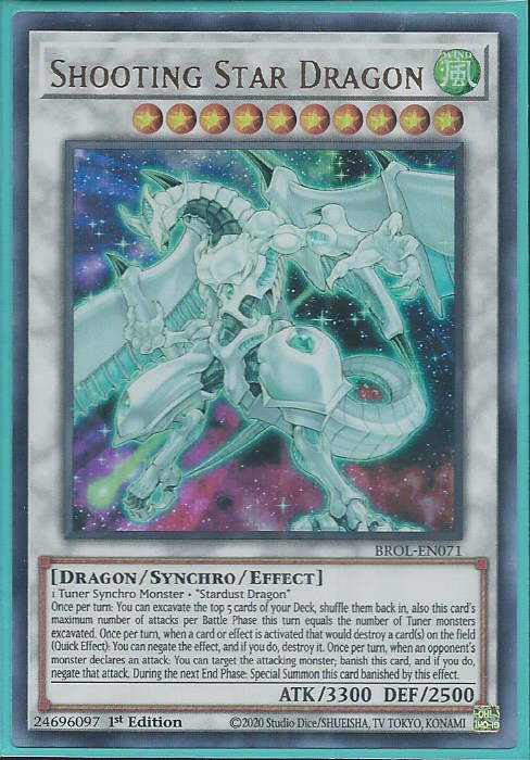 Yugioh - Shooting Star Dragon *Ultra Rare* BROL-EN071 (NM)