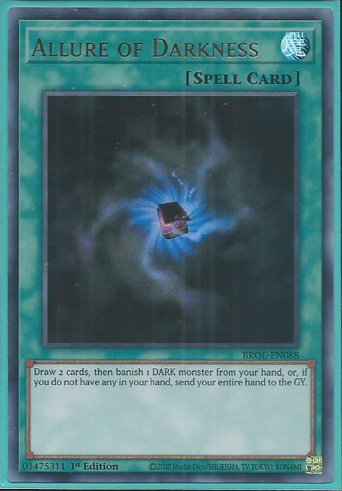 Yugioh - Allure of Darkness *Ultra Rare* BROL-EN088 (NM)