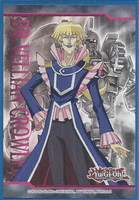 Yugioh - Dr. Vellian Crowler Art Token *Holographic* LDS1 (NM/M)
