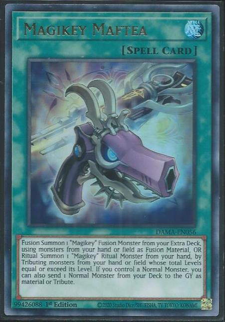 Yugioh - Magikey Maftea *Ultra Rare* DAMA-EN056 (NM/M)