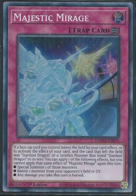 Yugioh - Majestic Mirage *Super Rare* DAMA-EN070 (NM/M)