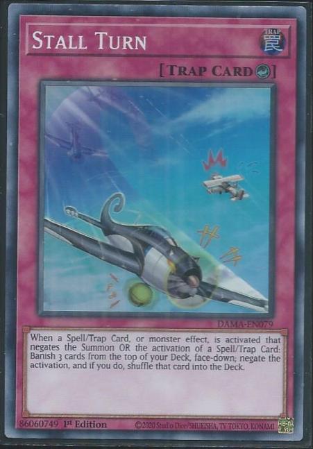 Yugioh - Stall Turn *Super Rare* DAMA-EN079 (NM/M)