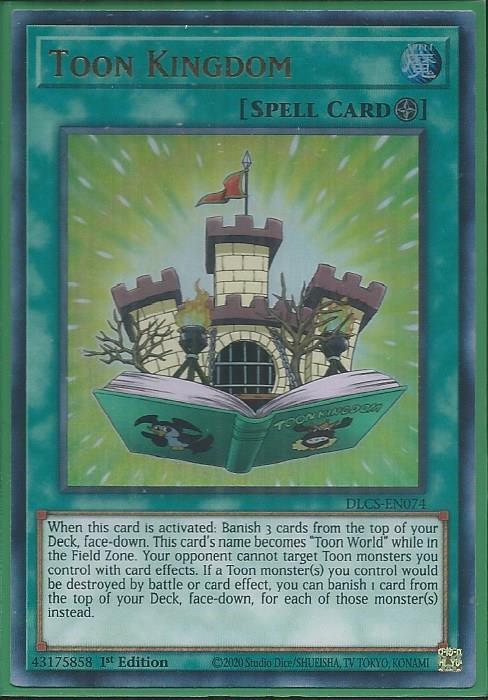 Yugioh - Toon Kingdom *Ultra Rare* DLCS-EN074 (NM)