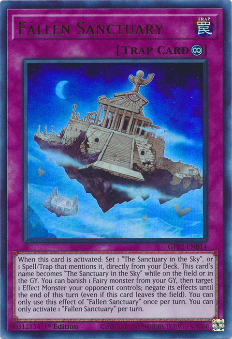 Yugioh - Fallen Sanctuary *Ultra Rare* GFP2-EN014 (NM)
