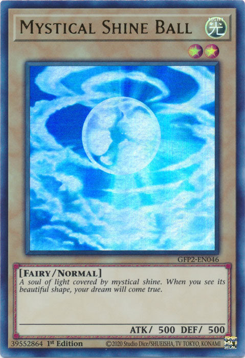 Yugioh - Mystical Shine Ball *Ultra Rare* GFP2-EN046 (NM)