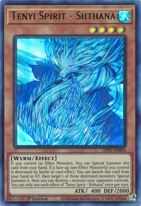 Yugioh - Tenyi Spirit - Shthana *Ultra Rare* GFP2-EN084 (NM)