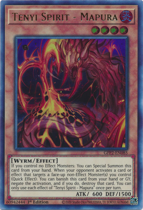 Yugioh - Tenyi Spirit - Mapura *Ultra Rare* GFP2-EN085 (NM)