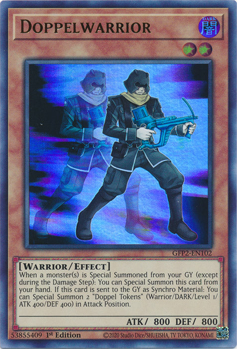 Yugioh - Doppelwarrior *Ultra Rare* GFP2-EN102 (NM)