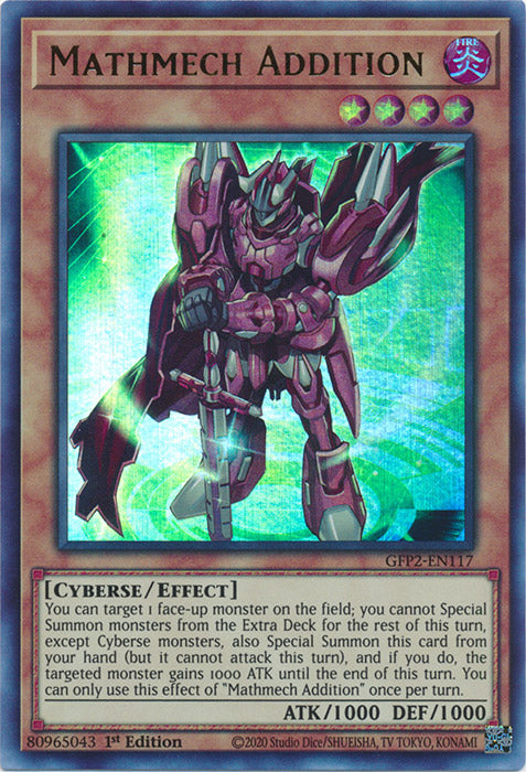 Yugioh - Mathmech Addition *Ultra Rare* GFP2-EN117 (NM)