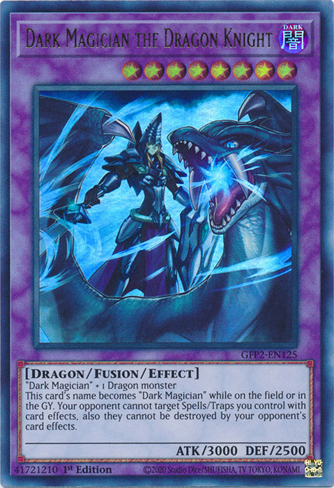 Yugioh - Dark Magician the Dragon Knight *Ultra Rare* GFP2-EN125 (NM)