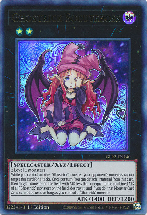 Yugioh - Ghostrick Socuteboss *Ultra Rare* GFP2-EN140 (NM)
