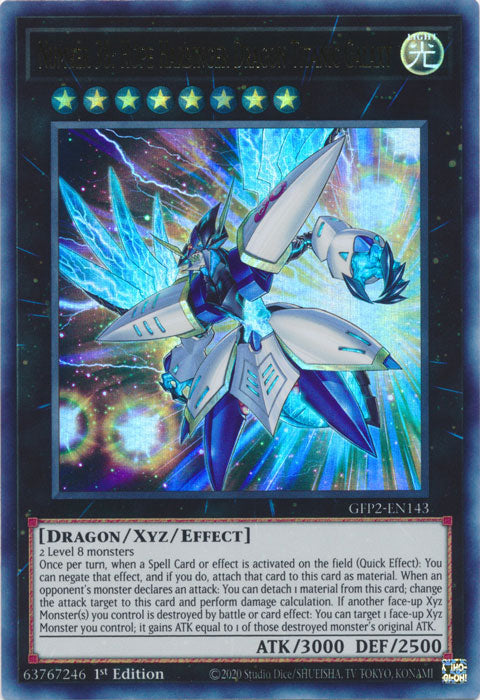 Yugioh - Number 38: Hope Harbinger Dragon Titanic Galaxy *UR* GFP2-EN143 (NM)