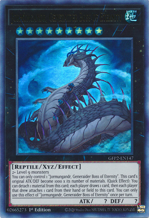 Yugioh - Jormungandr, Generaider Boss of Eternity *UR* GFP2-EN147 (NM)