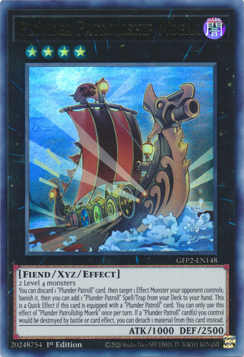 Yugioh - Plunder Patrollship Moerk *Ultra Rare* GFP2-EN148 (NM)