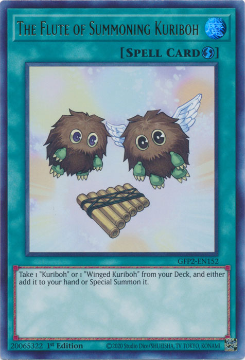 Yugioh - The Flute of Summoning Kuriboh *Ultra Rare* GFP2-EN152 (NM)