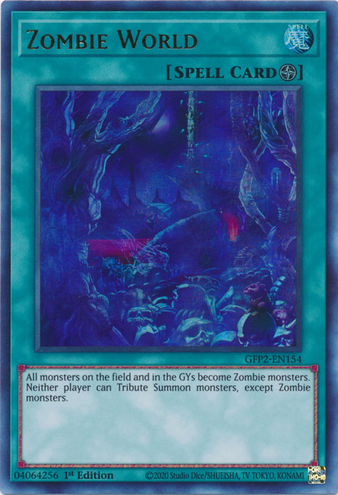 Yugioh - Zombie World *Ultra Rare* GFP2-EN154 (NM)