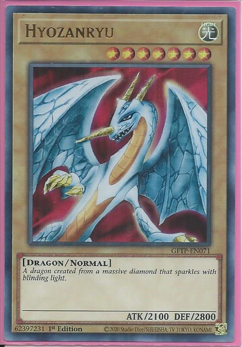 Yugioh - Hyozanryu *Ultra Rare* GFTP-EN071 (NM/M)