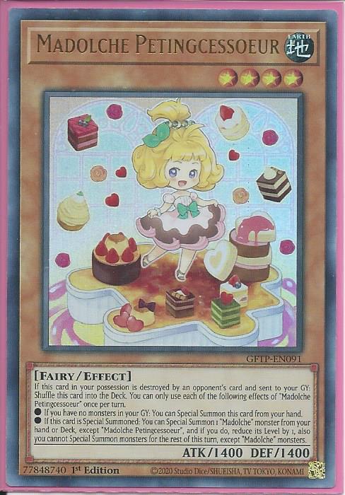 Yugioh - Madolche Petingcessoeur *Ultra Rare* GFTP-EN091 (NM)