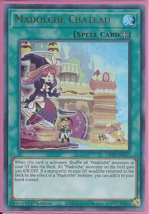 Yugioh - Madolche Chateau *Ultra Rare* GFTP-EN117 (NM/M)
