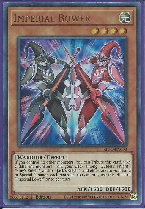 Yugioh - Imperial Bower *Ultra Rare* KICO-EN003 (NM/M)