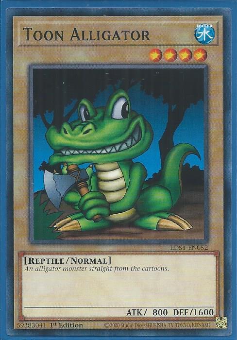 Yugioh - Toon Alligator *Common* LDS1-EN052 (NM)