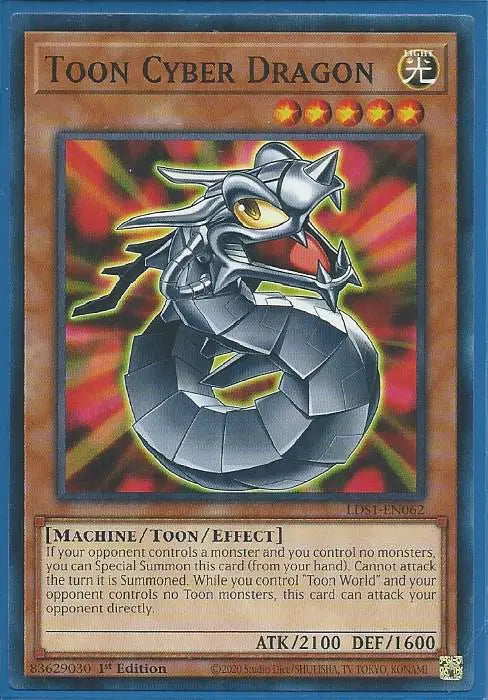 Yugioh - Toon Cyber Dragon *Common* LDS1-EN062 (NM)