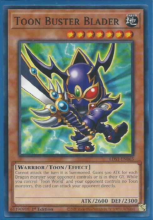 Yugioh - Toon Buster Blader *Common* LDS1-EN065 (NM)