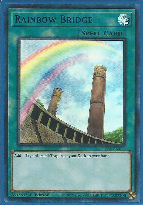 Yugioh - Rainbow Bridge *Blue Ultra Rare* LDS1-EN111 (NM)