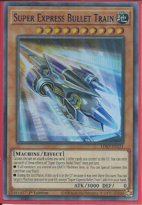 Yugioh - Super Express Bullet Train *Purple Ultra Rare* LDS2-EN121 (NM/M)