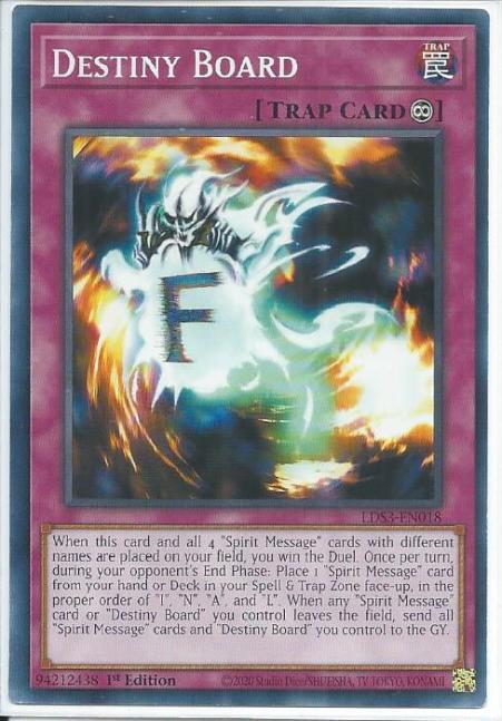 Yugioh - Destiny Board *Common* LDS3-EN018 (NM/M)