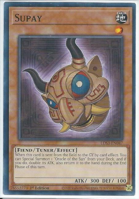 Yugioh - Supay *Common* LDS3-EN047 (NM/M)