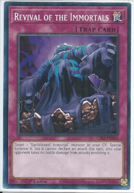 Yugioh - Revival of the Immortals *Common* LDS3-EN059 (NM/M)