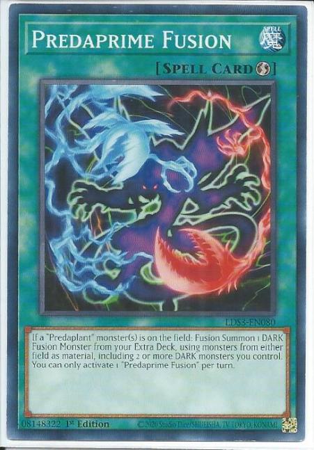 Yugioh - Predaprime Fusion *Common* LDS3-EN080 (NM/M)